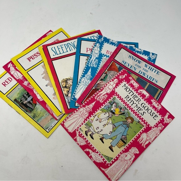 Vintage 1922 Treasure box of children's stories set timeless old classic 0849 - Picture 5 of 8